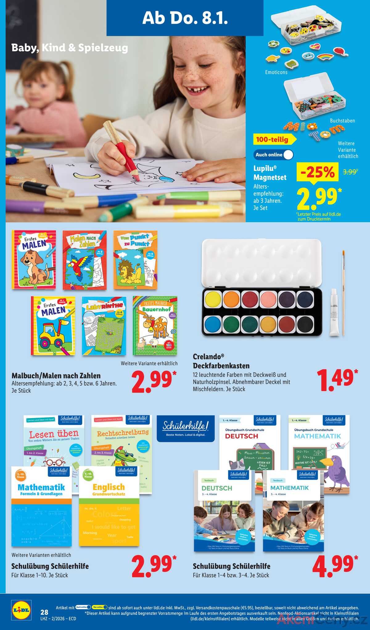 Leták Lidl Německo 5.1.-10.1.2026 strana 24