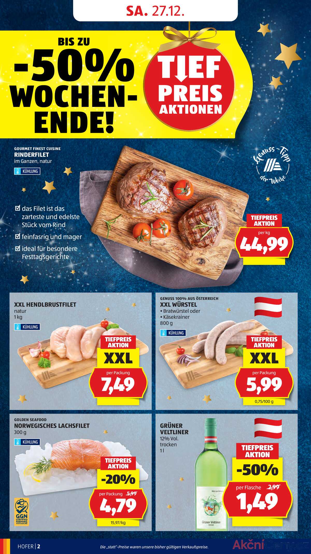 Leták HOFER Rakousko 27.12.-31.12.2025 strana 4