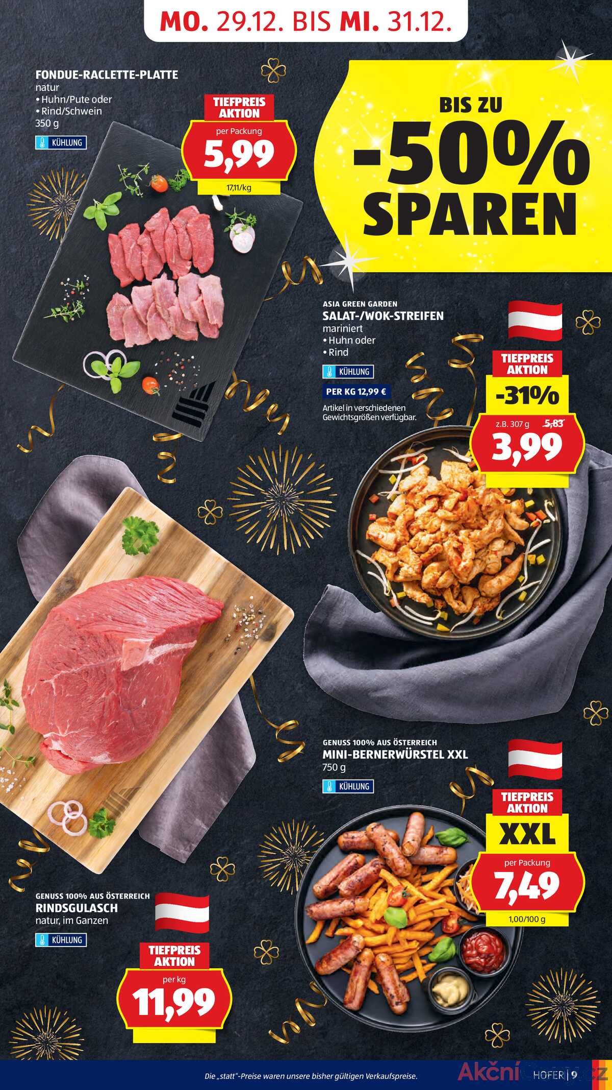 Leták HOFER Rakousko 27.12.-31.12.2025 strana 11