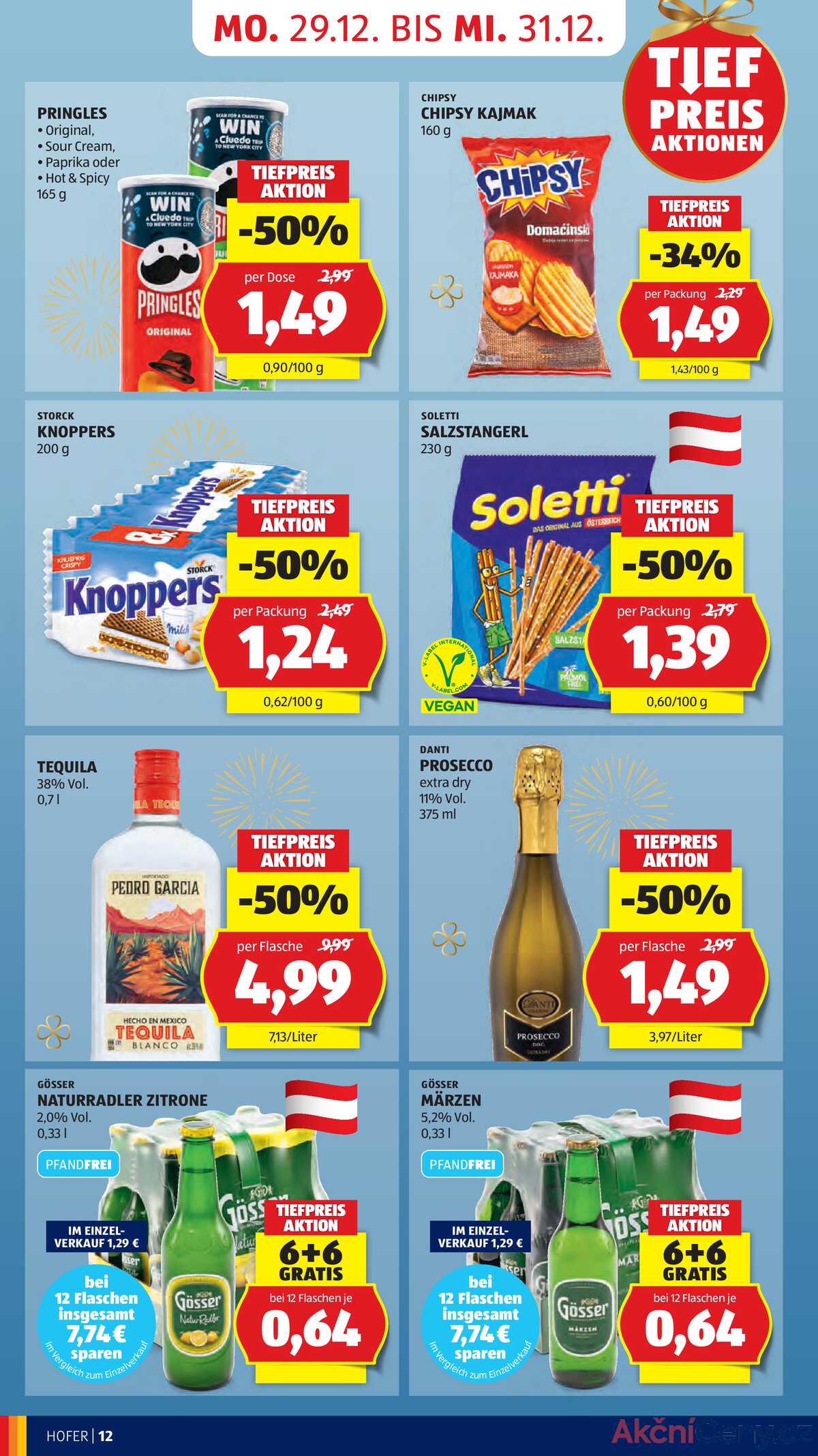 Leták HOFER Rakousko 27.12.-31.12.2025 strana 14