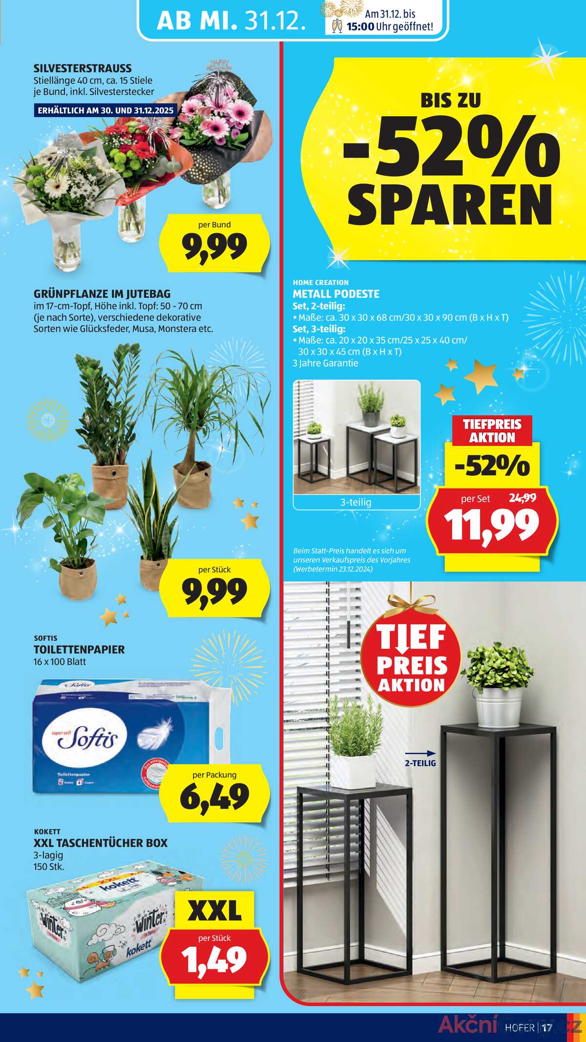 Leták HOFER Rakousko 27.12.-31.12.2025 strana 21