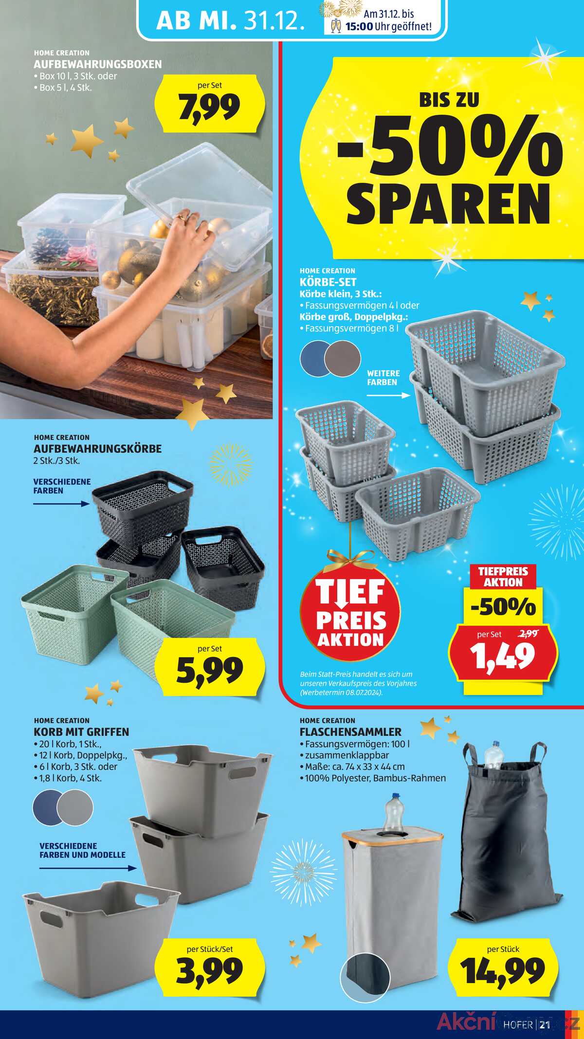 Leták HOFER Rakousko 27.12.-31.12.2025 strana 25