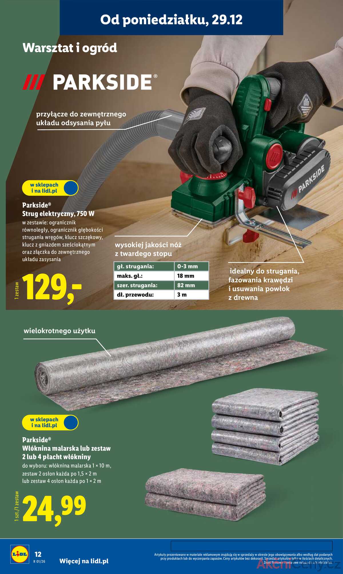 Katalog Lidl Polsko 29.12.-3.1.2026 strana 12