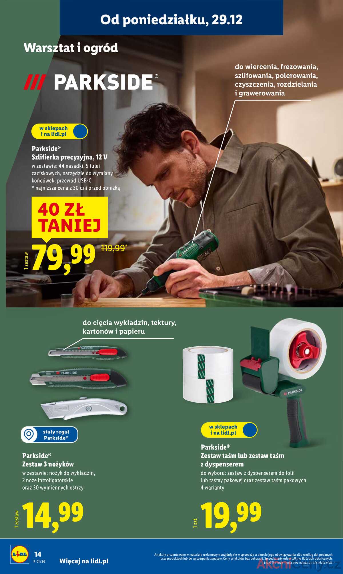 Katalog Lidl Polsko 29.12.-3.1.2026 strana 14