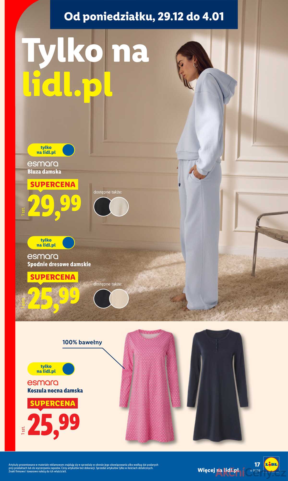 Katalog Lidl Polsko 29.12.-3.1.2026 strana 17