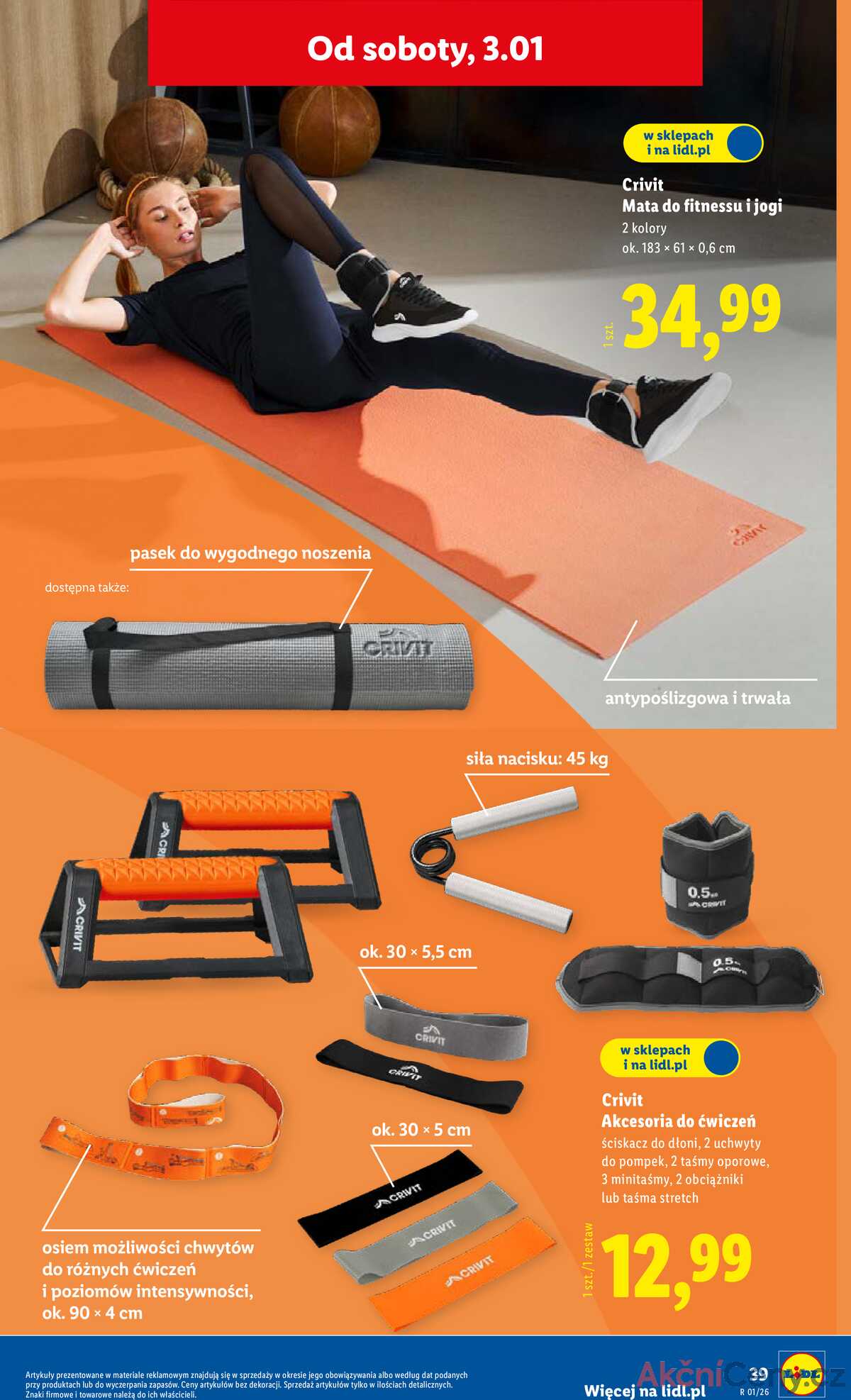 Katalog Lidl Polsko 29.12.-3.1.2026 strana 45