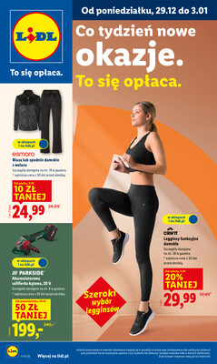 Katalog Lidl Polsko 29.12.-3.1.2026
