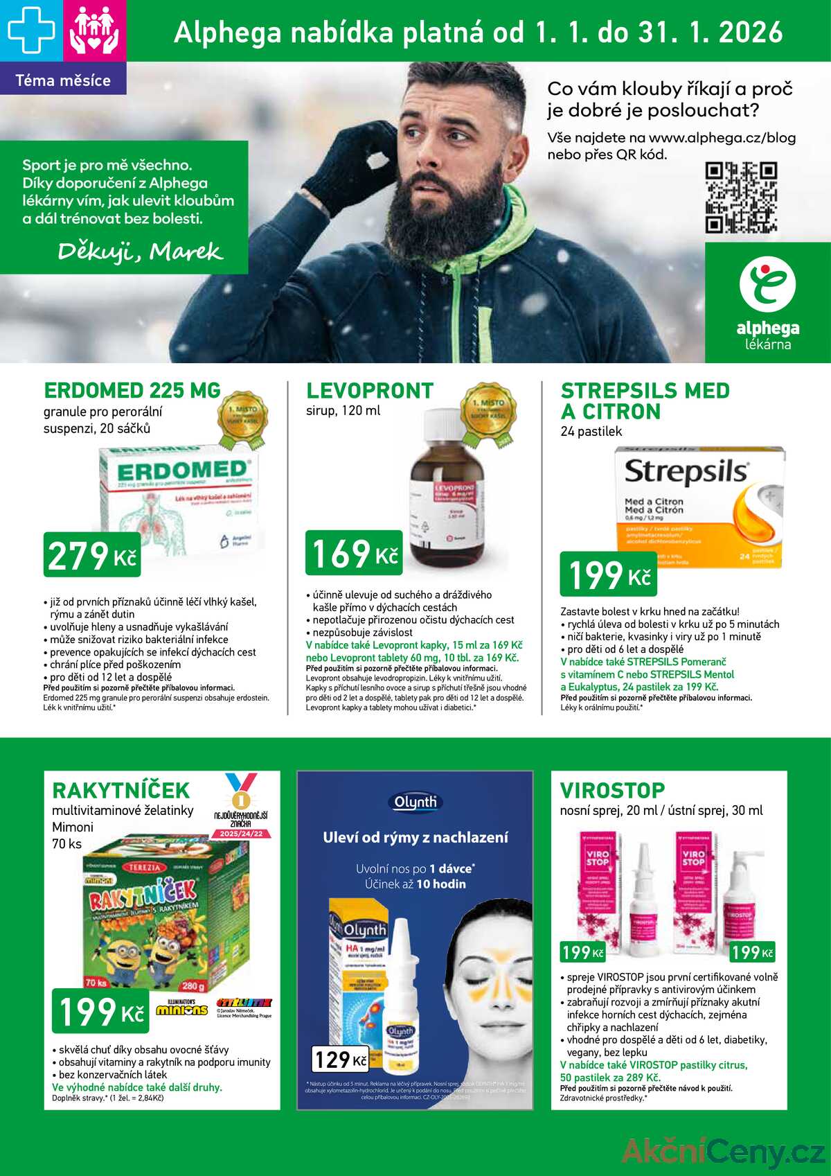 Alphega Lékárna od 1.1. do 31.1.2026 strana 1