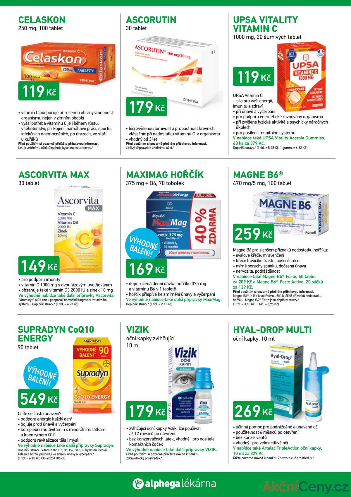 Alphega Lékárna od 1.1. do 31.1.2026 strana 5