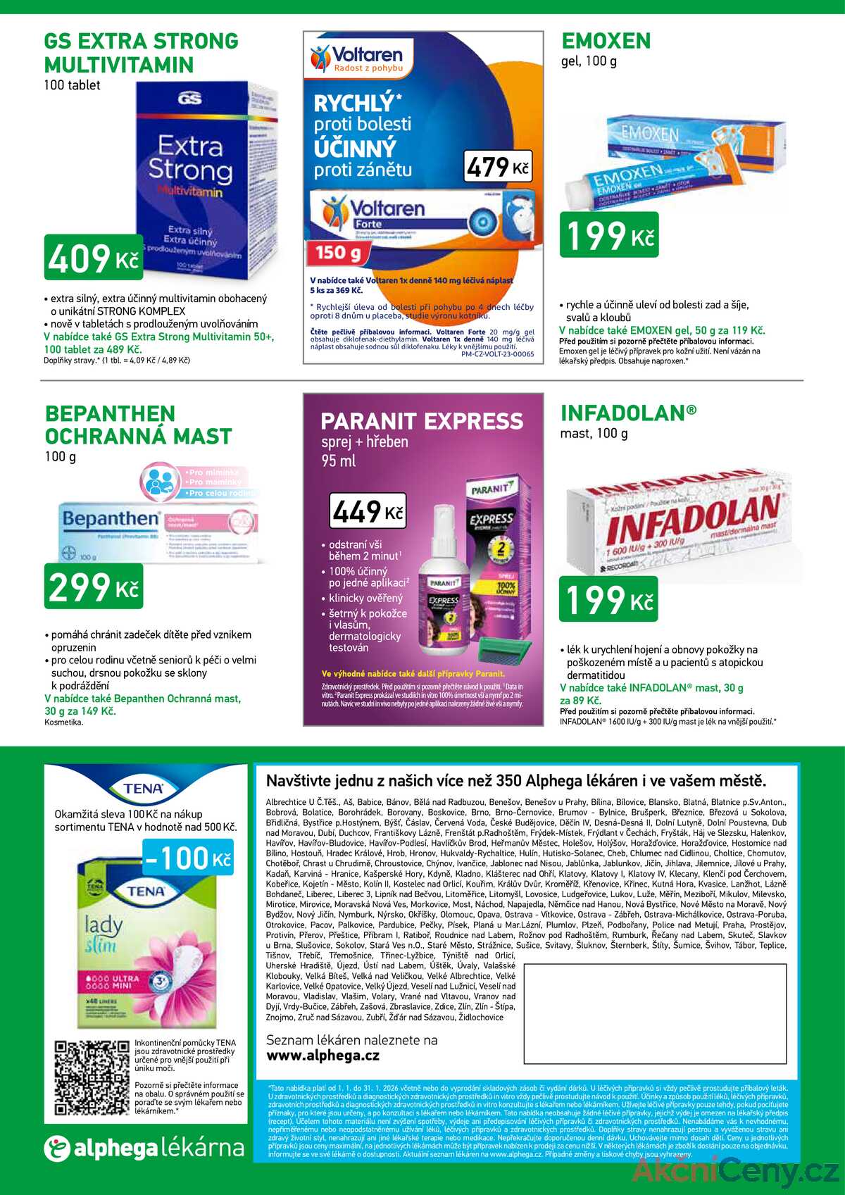 Alphega Lékárna od 1.1. do 31.1.2026 strana 6