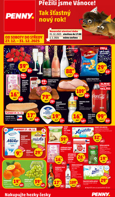 Penny Market od 27.12. do 31.12.2025