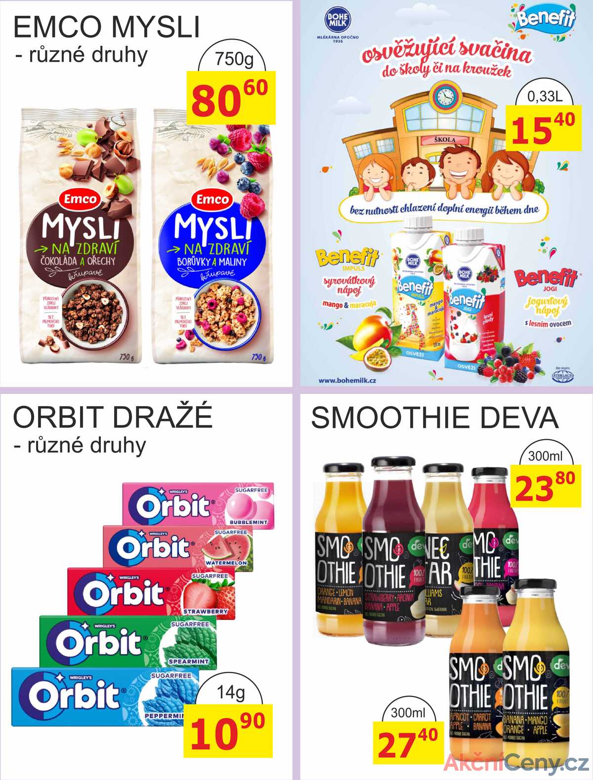 BENE Nápoje od 1.1. do 31.1.2026 strana 18