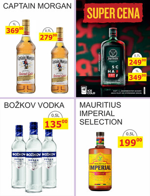 BENE Nápoje od 1.1. do 31.1.2026