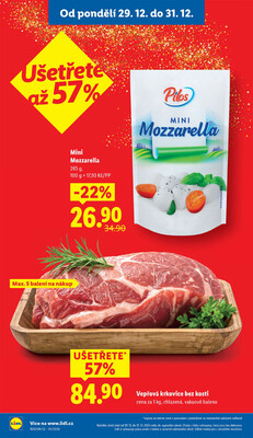 Lidl od 29.12. do 31.12.2025