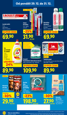 Lidl od 29.12. do 31.12.2025
