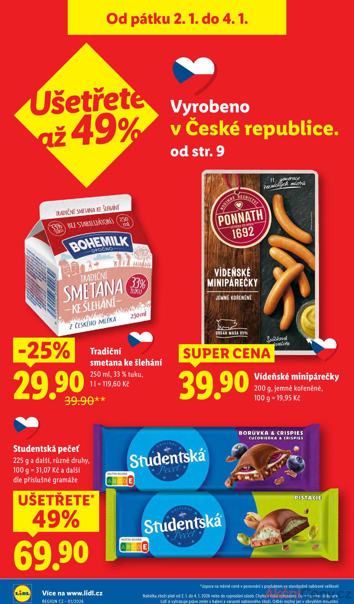 Lidl Pátek od 2.1. do 4.1.2026 strana 2