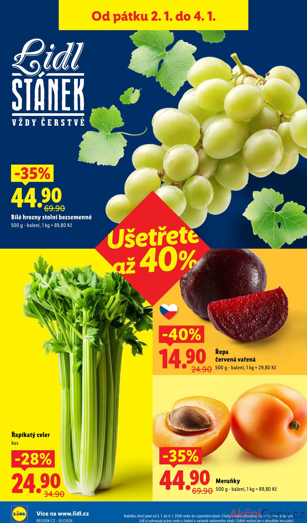 Lidl Pátek od 2.1. do 4.1.2026 strana 8