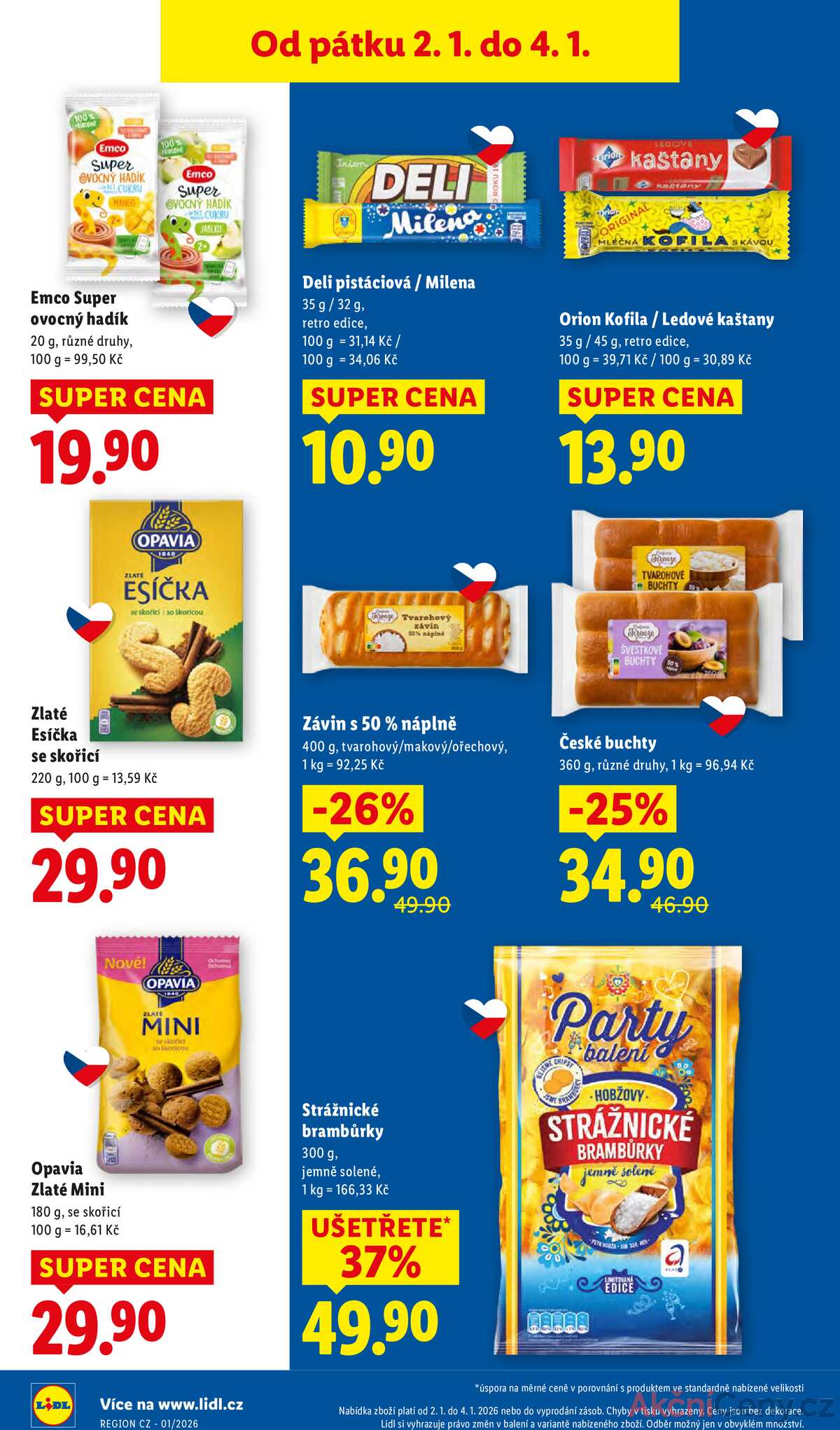 Lidl Pátek od 2.1. do 4.1.2026 strana 16