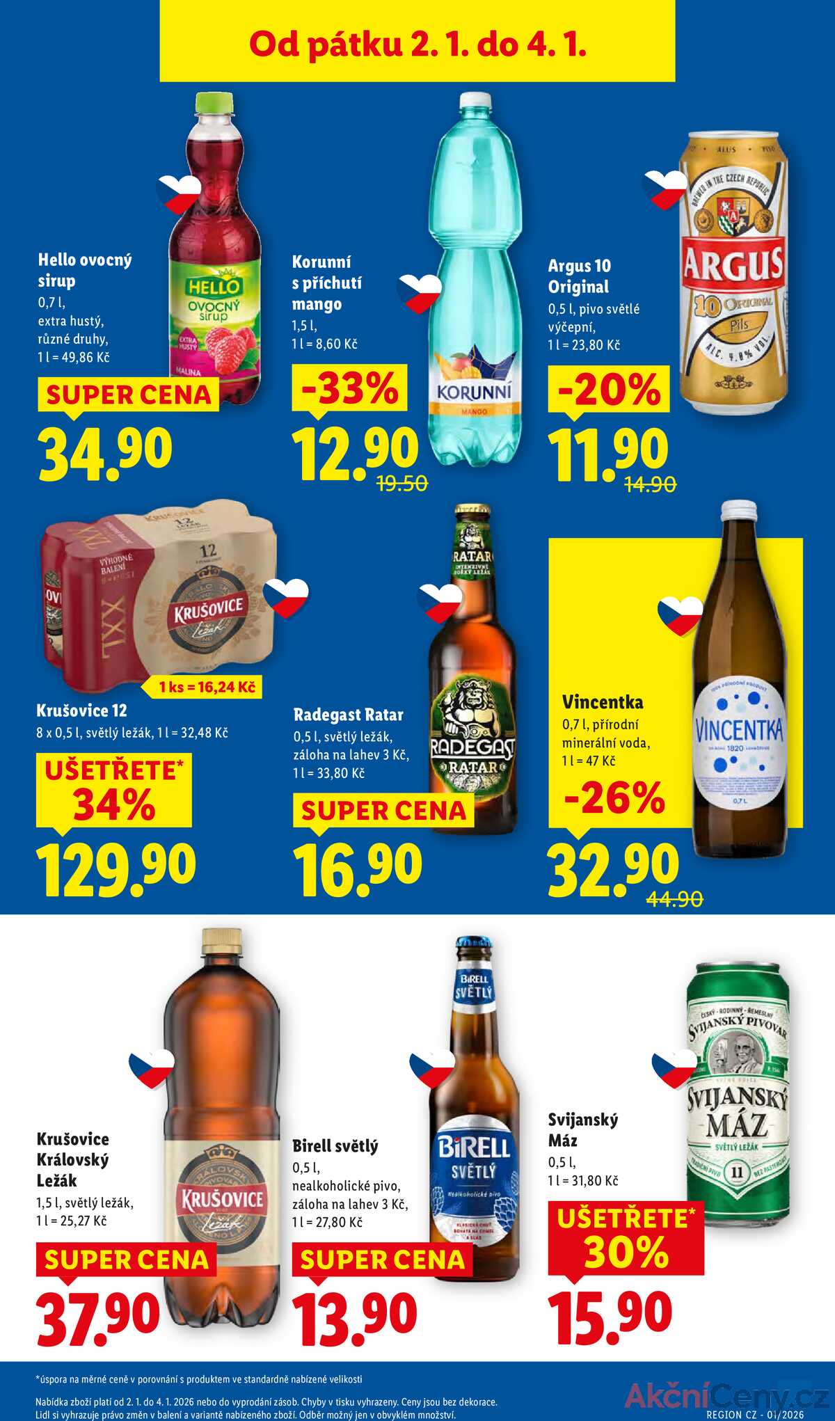 Lidl Pátek od 2.1. do 4.1.2026 strana 17