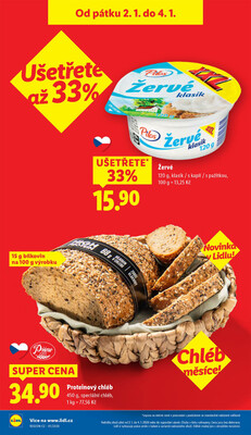 Lidl Pátek od 2.1. do 4.1.2026