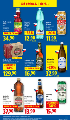 Lidl Pátek od 2.1. do 4.1.2026