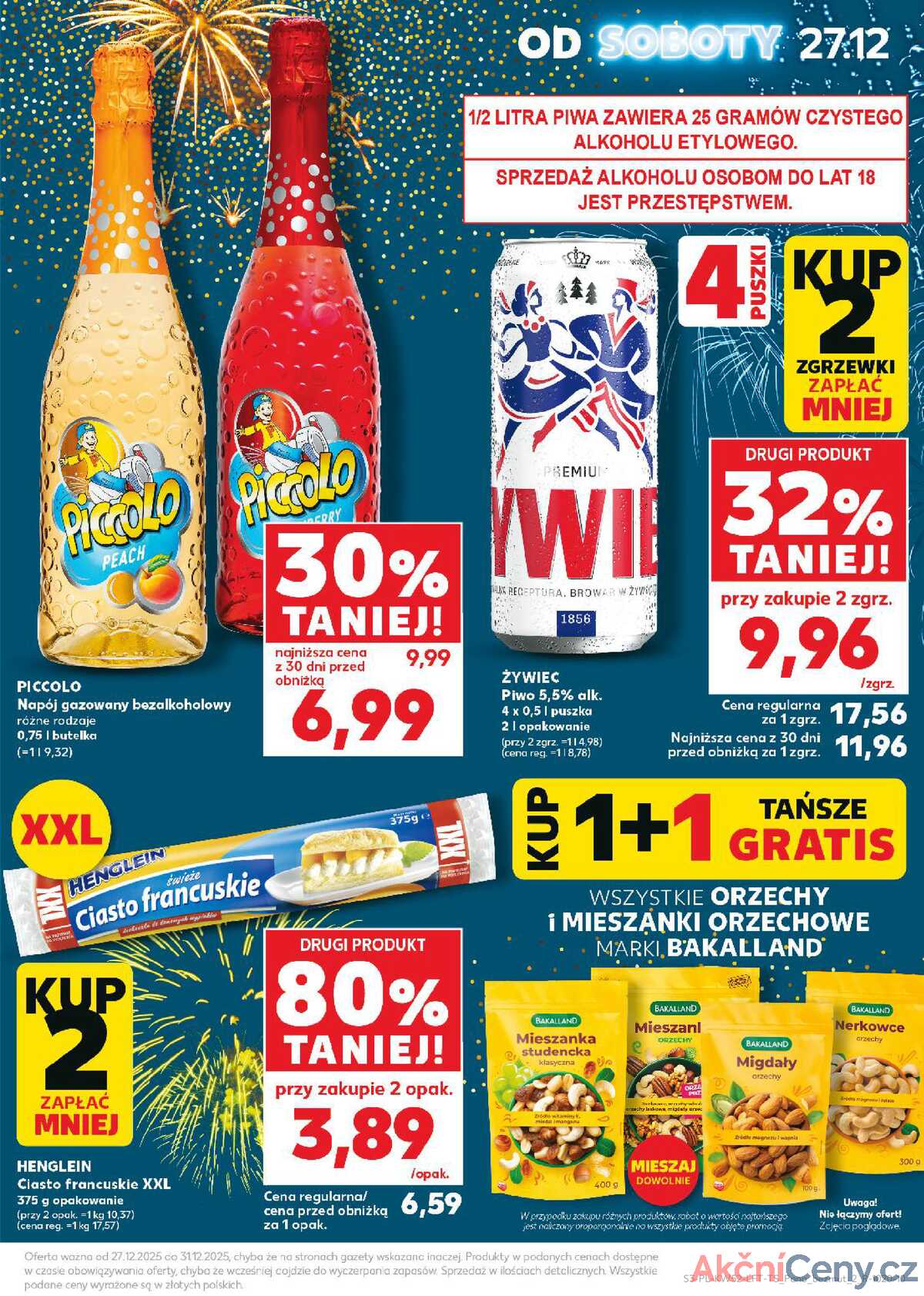 Leták Kaufland Polsko 27.12.-31.12.2025 - Noviny týdne strana 3
