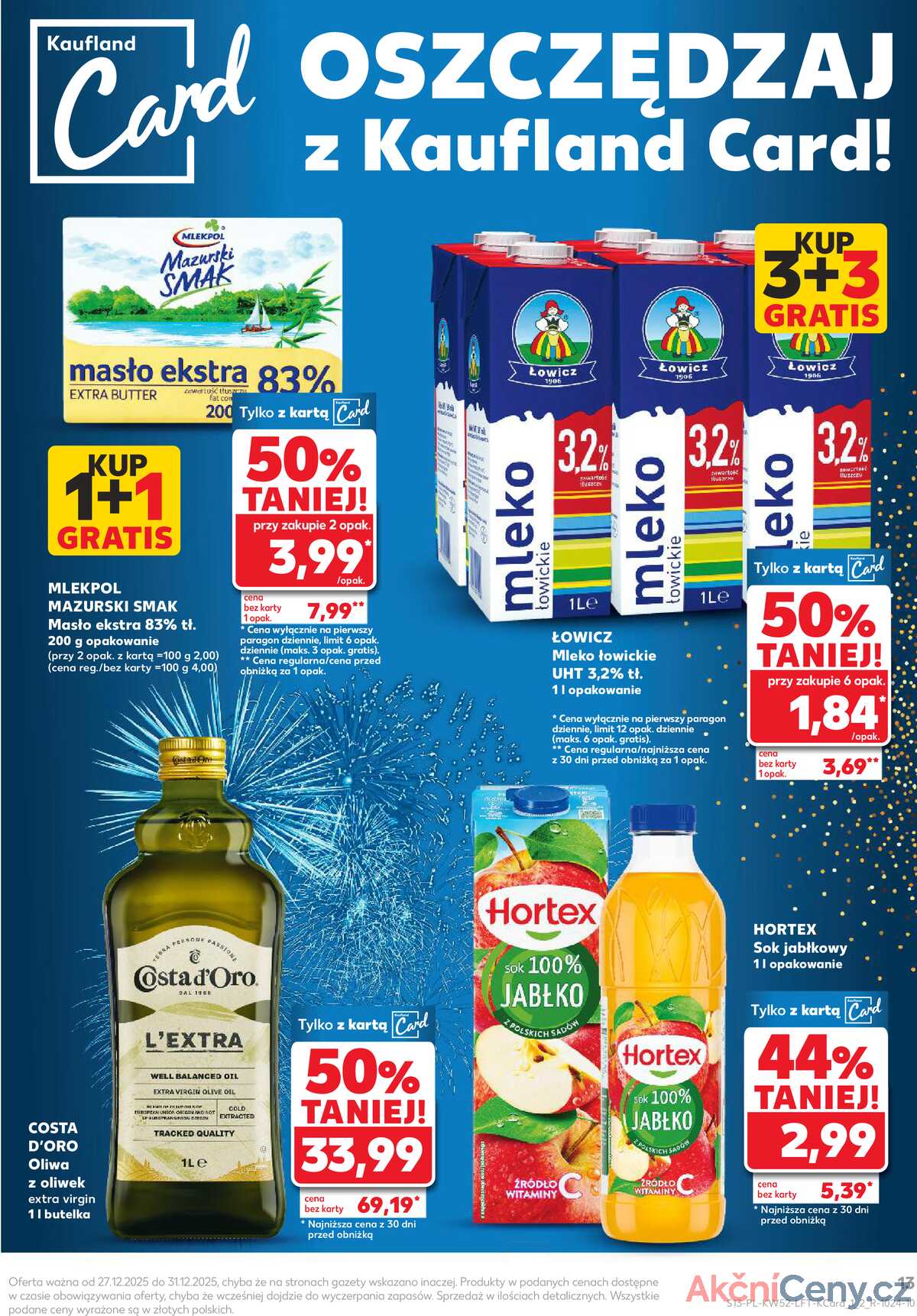 Leták Kaufland Polsko 27.12.-31.12.2025 - Noviny týdne strana 13