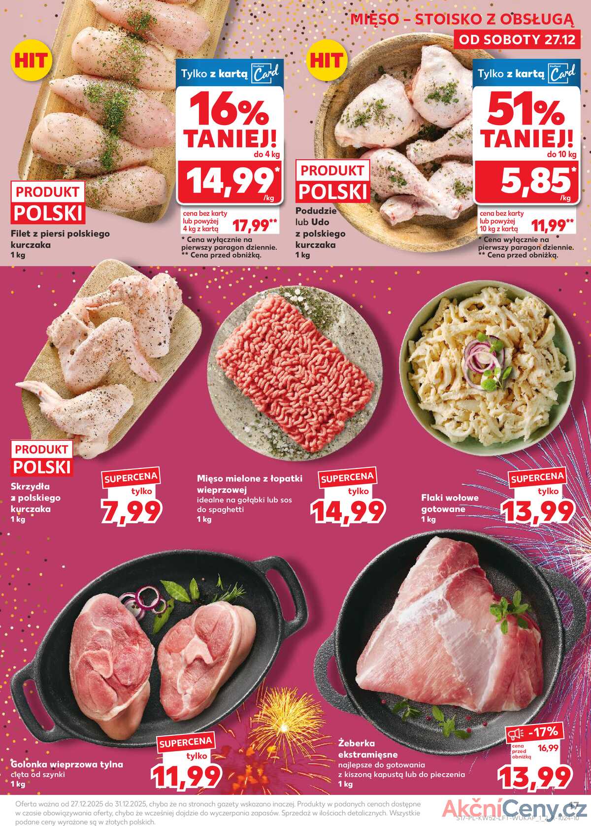 Leták Kaufland Polsko 27.12.-31.12.2025 - Noviny týdne strana 17