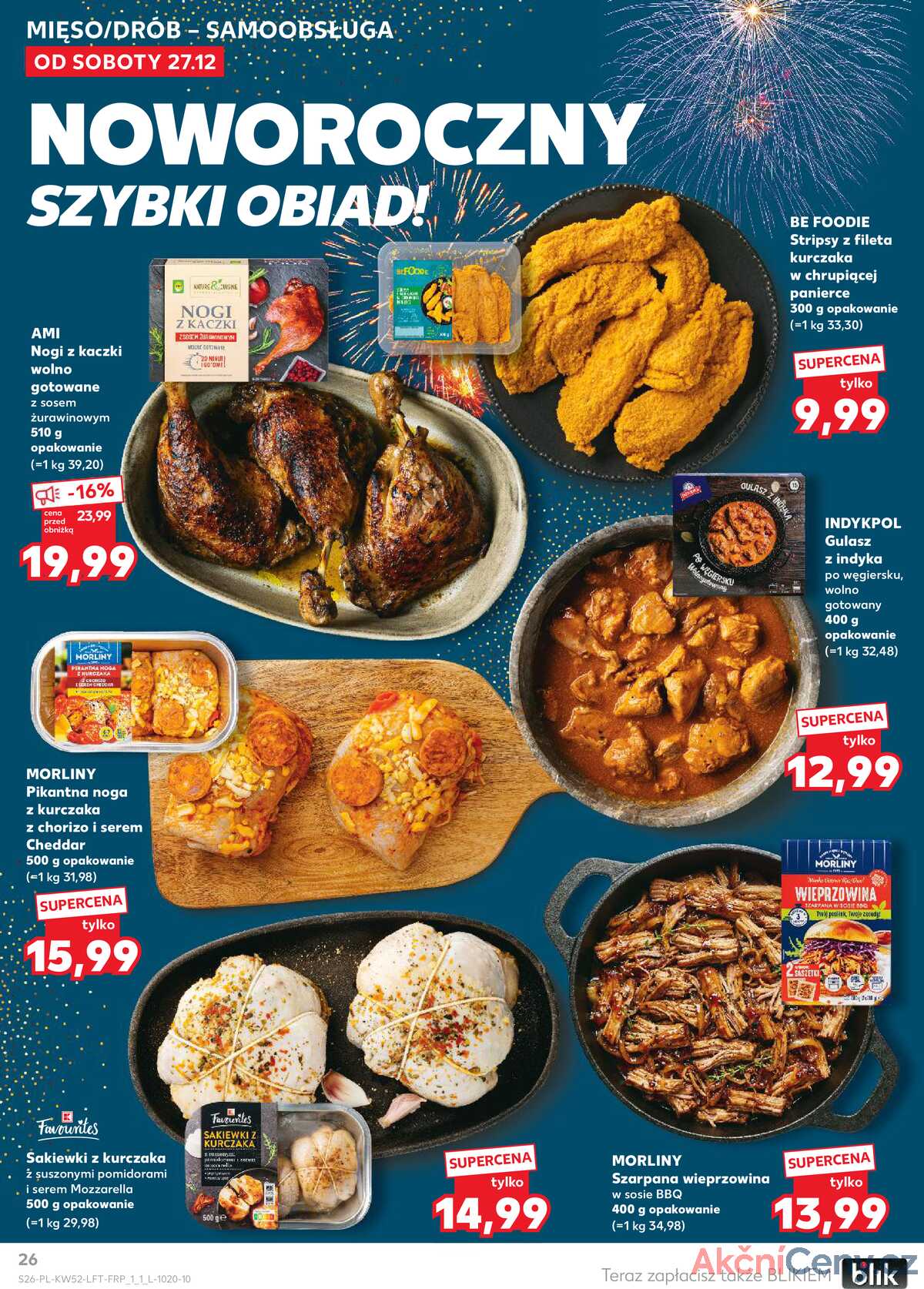 Leták Kaufland Polsko 27.12.-31.12.2025 - Noviny týdne strana 26