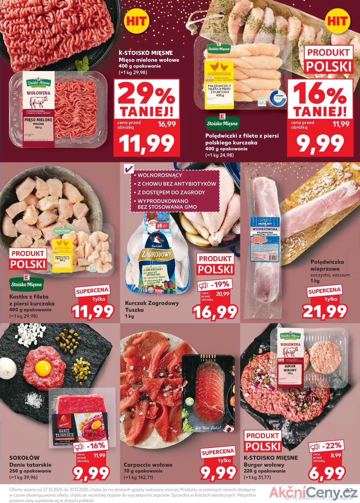 Leták Kaufland Polsko 27.12.-31.12.2025 - Noviny týdne strana 27