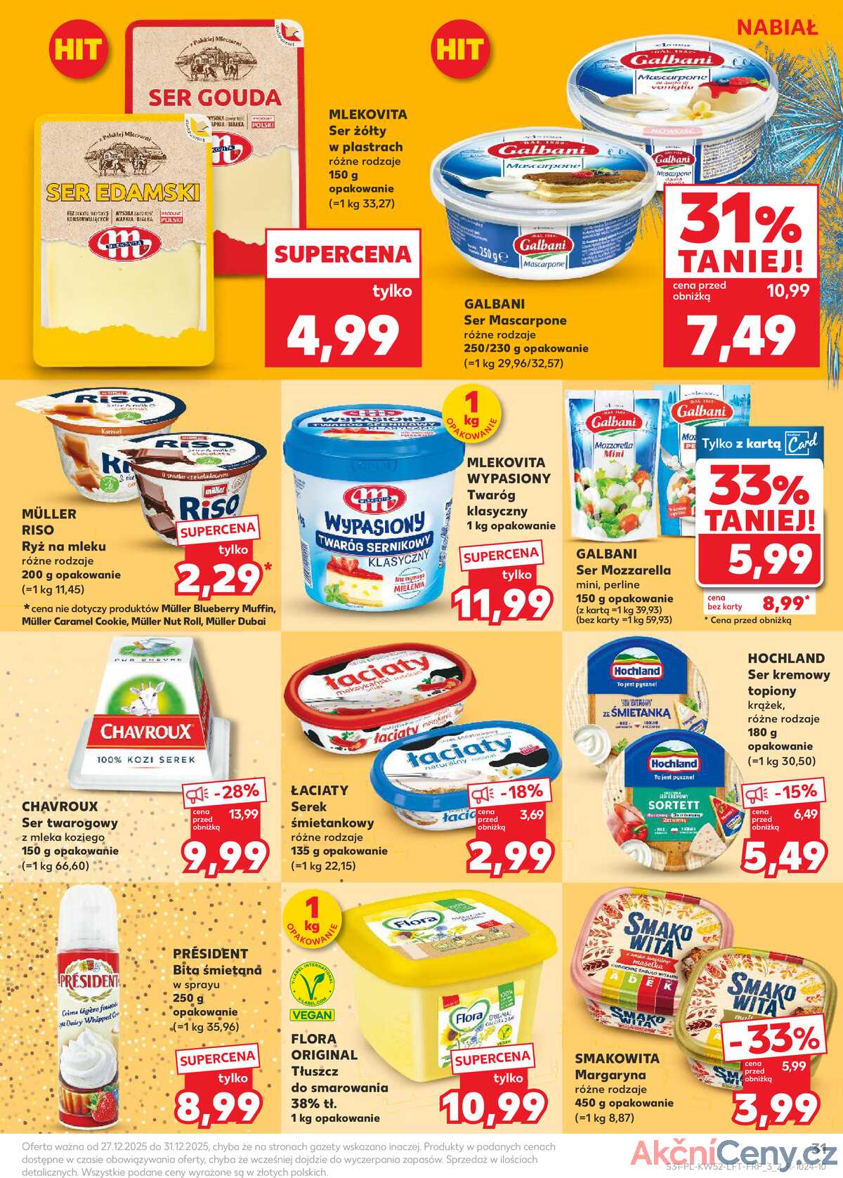 Leták Kaufland Polsko 27.12.-31.12.2025 - Noviny týdne strana 31