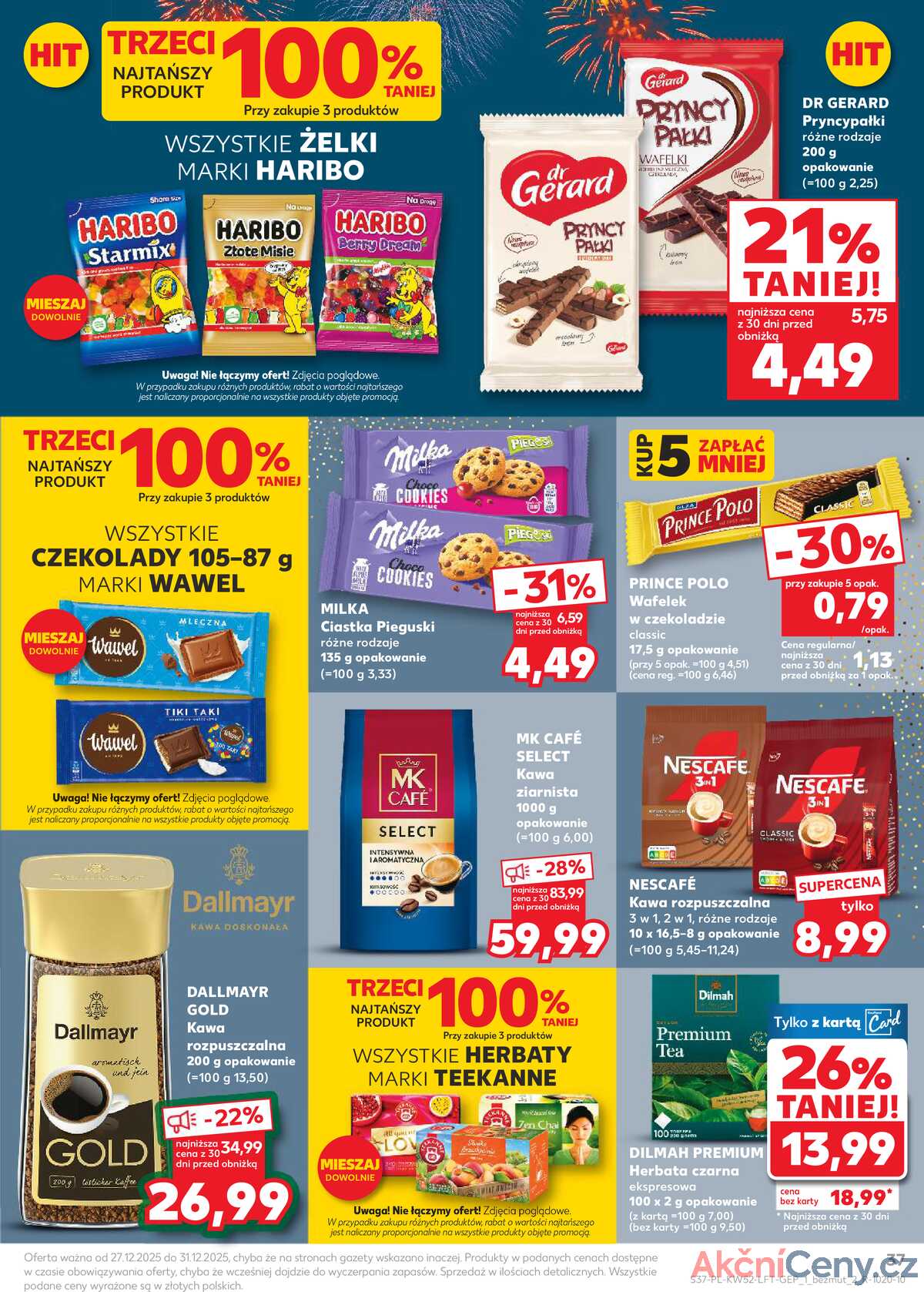 Leták Kaufland Polsko 27.12.-31.12.2025 - Noviny týdne strana 37