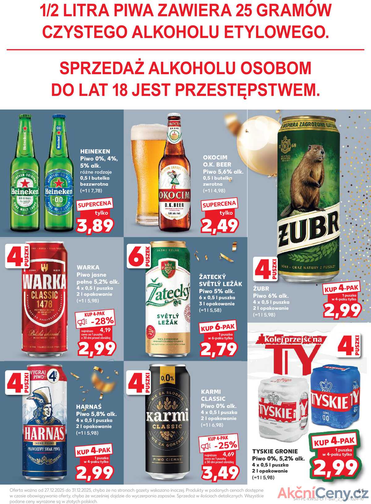 Leták Kaufland Polsko 27.12.-31.12.2025 - Noviny týdne strana 41
