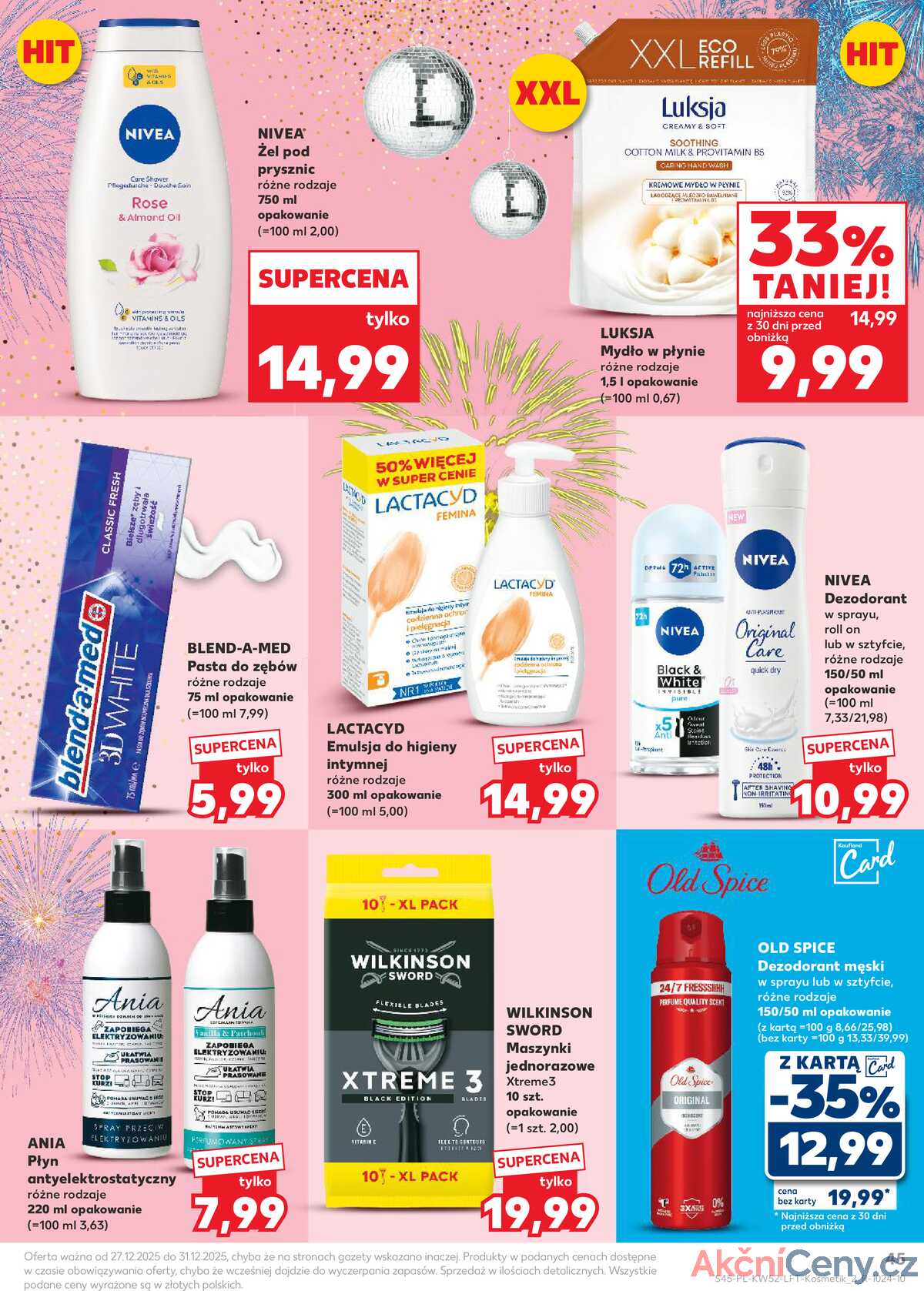 Leták Kaufland Polsko 27.12.-31.12.2025 - Noviny týdne strana 45