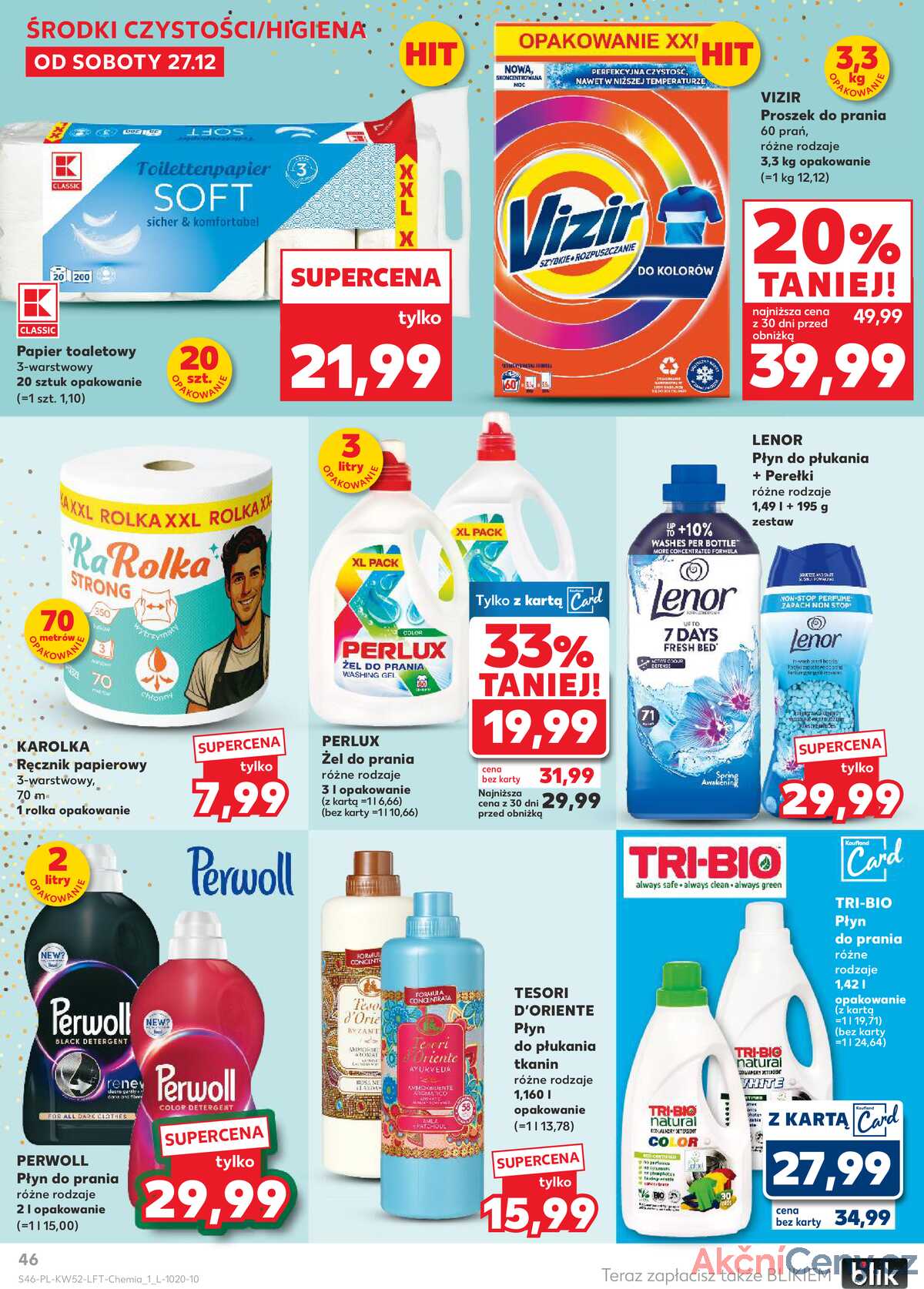 Leták Kaufland Polsko 27.12.-31.12.2025 - Noviny týdne strana 46