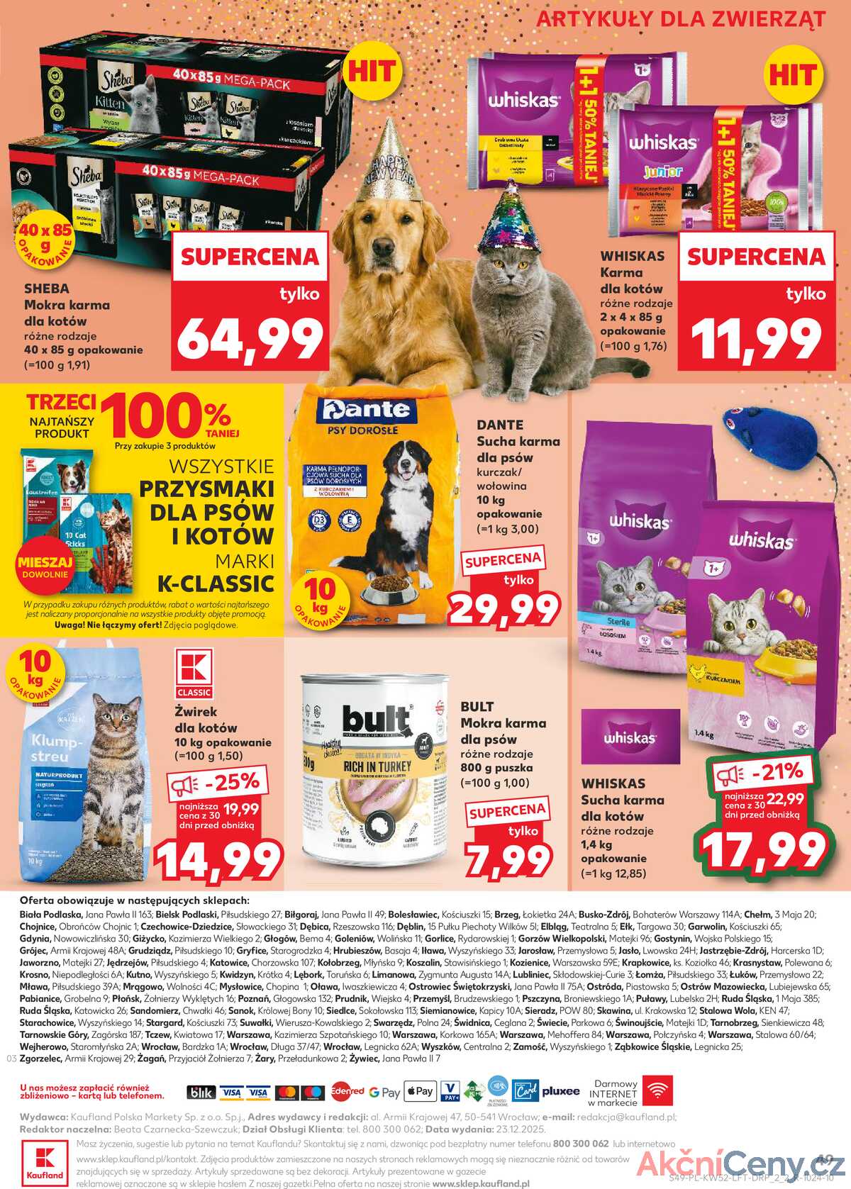Leták Kaufland Polsko 27.12.-31.12.2025 - Noviny týdne strana 49