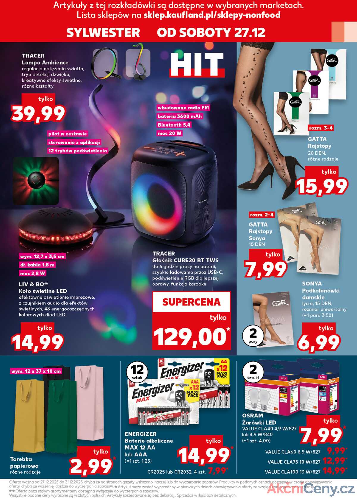 Leták Kaufland Polsko 27.12.-31.12.2025 strana 11