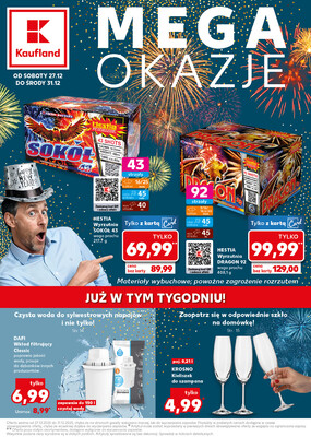 Leták Kaufland Polsko 27.12.-31.12.2025