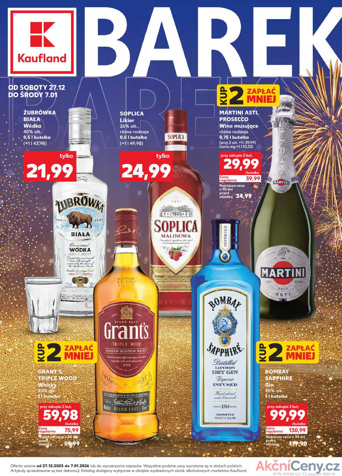 Leták Kaufland Polsko 27.12.-7.1.2026 - Bar Kaufland strana 1