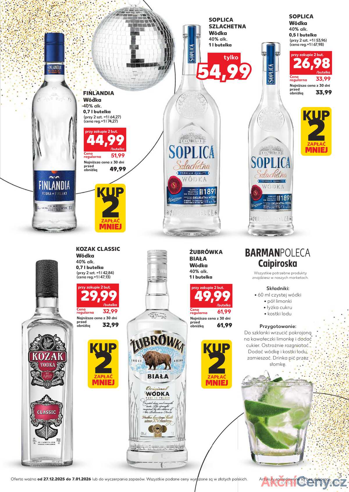 Leták Kaufland Polsko 27.12.-7.1.2026 - Bar Kaufland strana 3