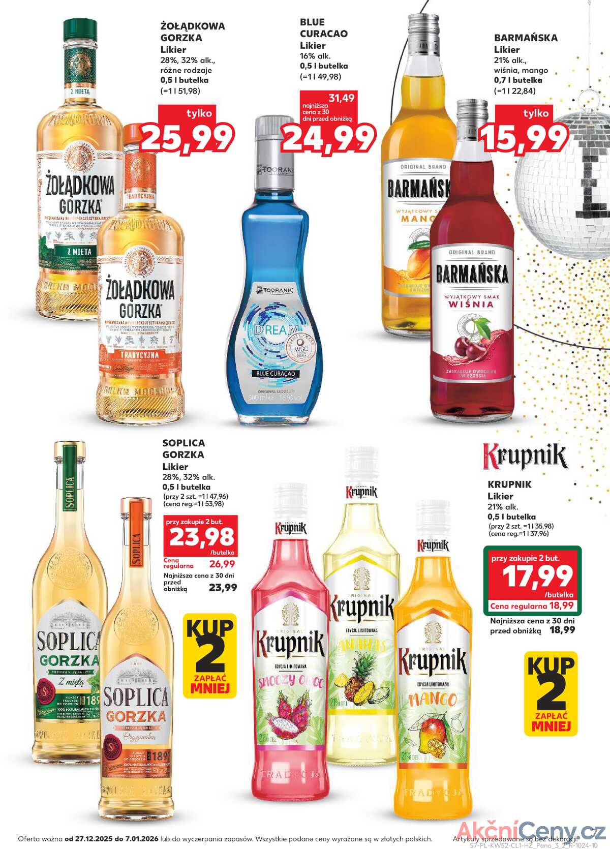 Leták Kaufland Polsko 27.12.-7.1.2026 - Bar Kaufland strana 7