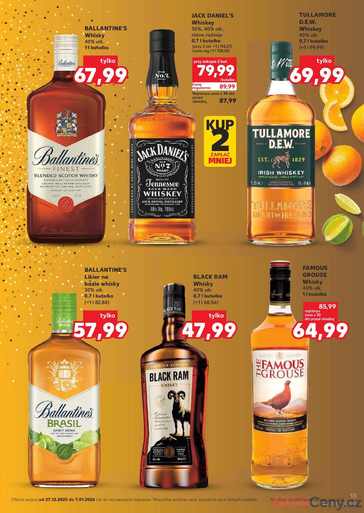 Leták Kaufland Polsko 27.12.-7.1.2026 - Bar Kaufland strana 13