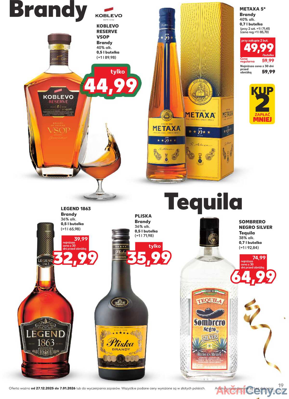 Leták Kaufland Polsko 27.12.-7.1.2026 - Bar Kaufland strana 19
