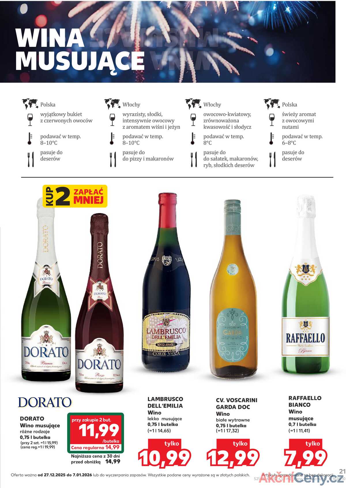 Leták Kaufland Polsko 27.12.-7.1.2026 - Bar Kaufland strana 21