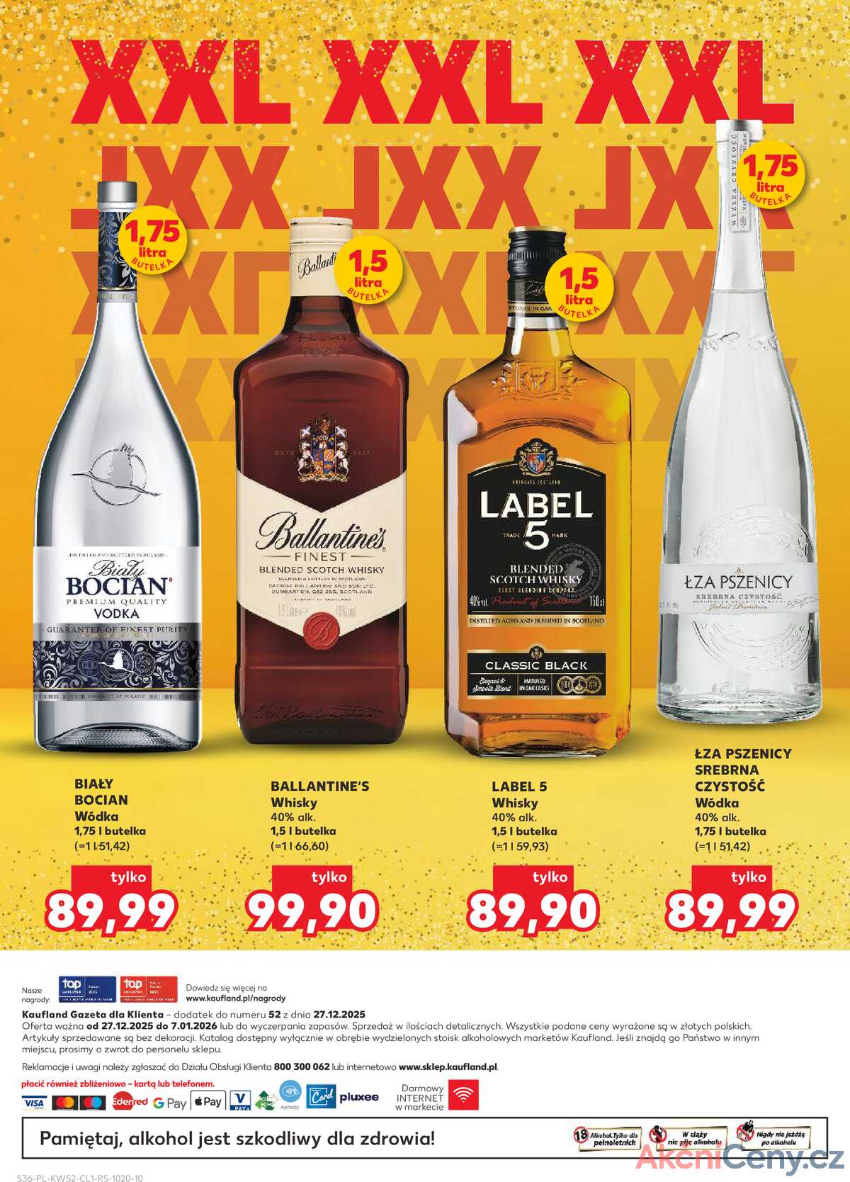 Leták Kaufland Polsko 27.12.-7.1.2026 - Bar Kaufland strana 36