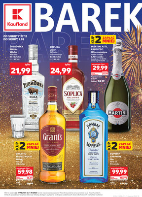 Leták Kaufland Polsko 27.12.-7.1.2026 - Bar Kaufland