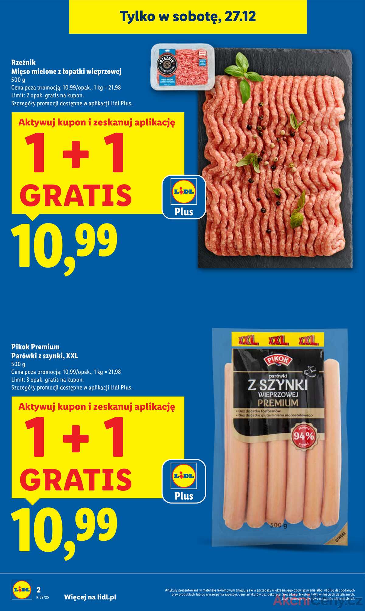 Leták Lidl Polsko 27.12.-27.12.2025 strana 2