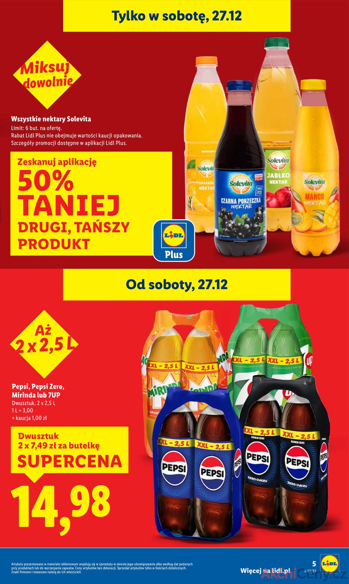 Leták Lidl Polsko 27.12.-27.12.2025 strana 5