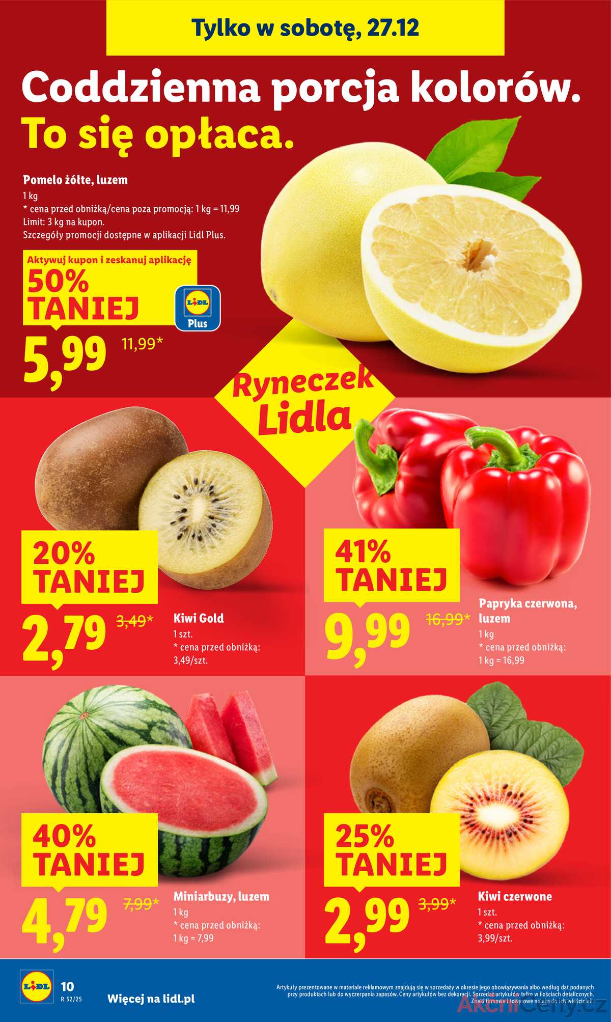 Leták Lidl Polsko 27.12.-27.12.2025 strana 10