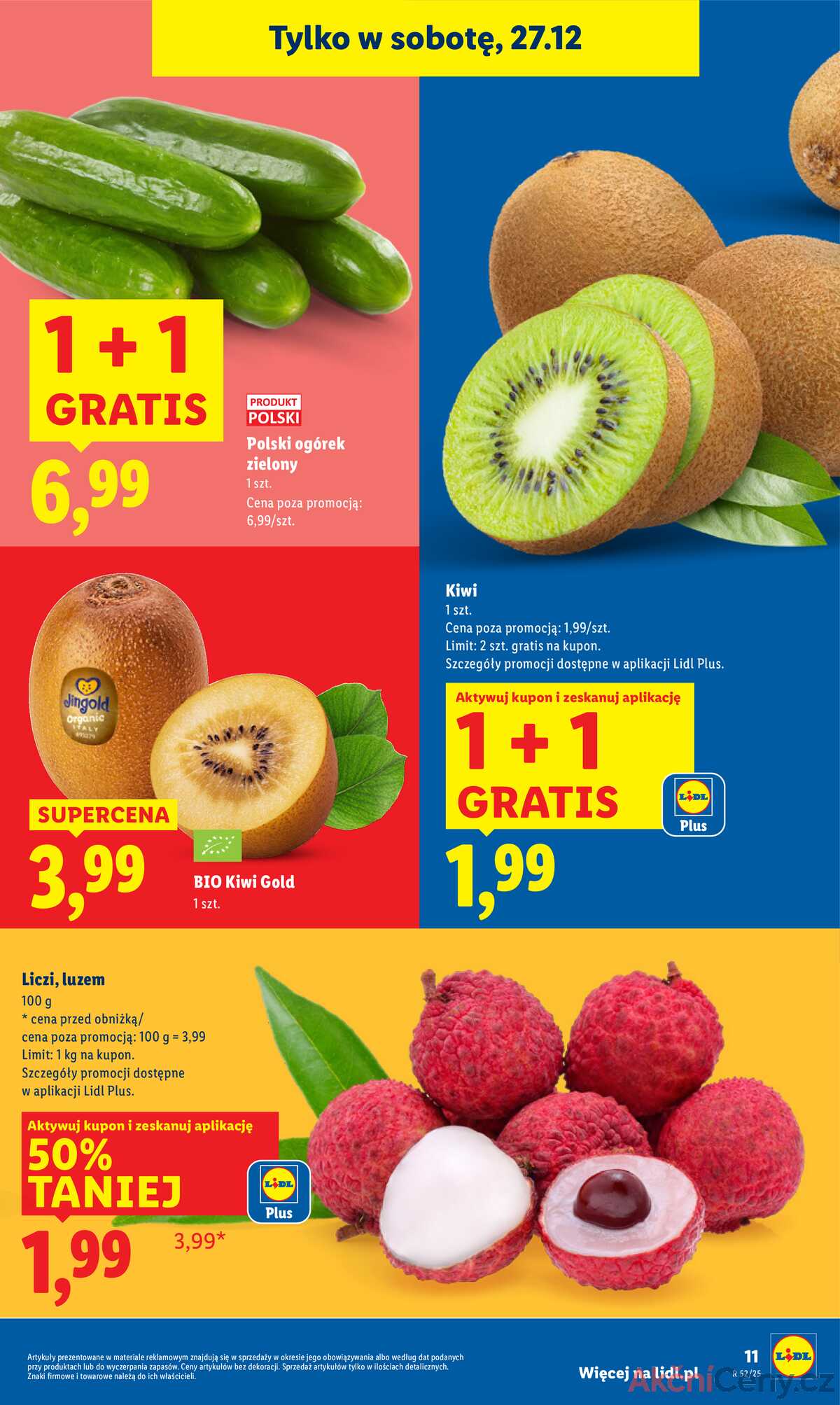 Leták Lidl Polsko 27.12.-27.12.2025 strana 11